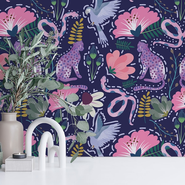 Sixties Wallpaper Etsy