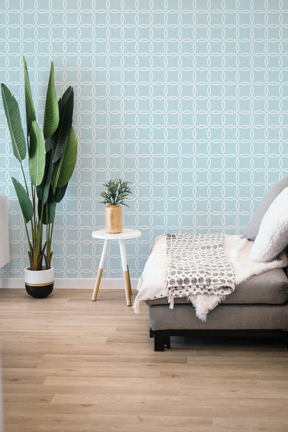 Geometric Peel and Stick Wallpaper / Circle Removable - Etsy Canada Geometric Peel and Stick Wallpaper / Circle Removable - Etsy Canada