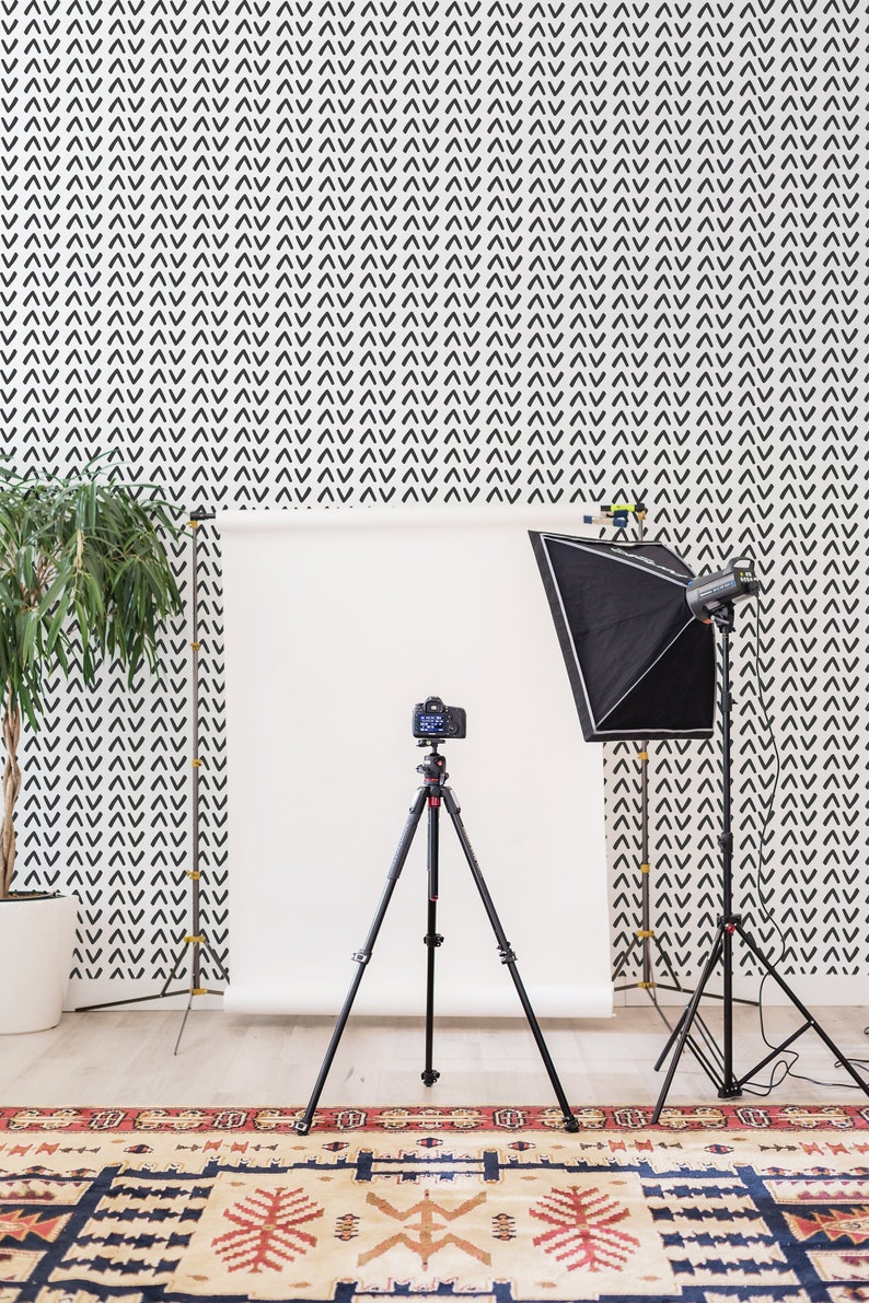Scandinavian style removable wallpaper self-adhesive geometric Scandinavian wallpaper design Scandinavian peel and stick wallpaper