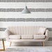 Small Print Peel and Stick Wallpaper / Stripe Removable - Etsy
