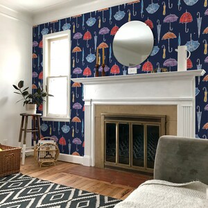 Colorful Fun Peel and Stick Wallpaper, design by Fancy Walls