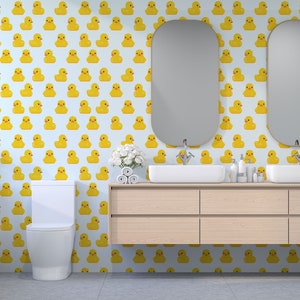 Unpasted Wallpaper - Duck Eclectic by Fancy Walls