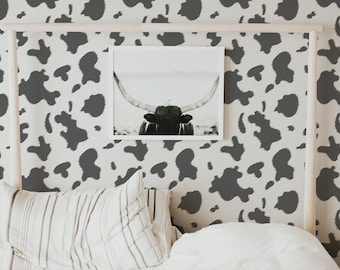 Classic Cow Peel and Stick Wallpaper
