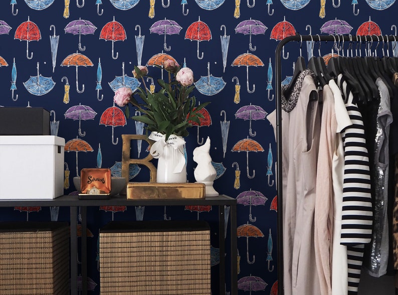 Fancy Walls Colorful Fun Peel and Stick Wallpaper