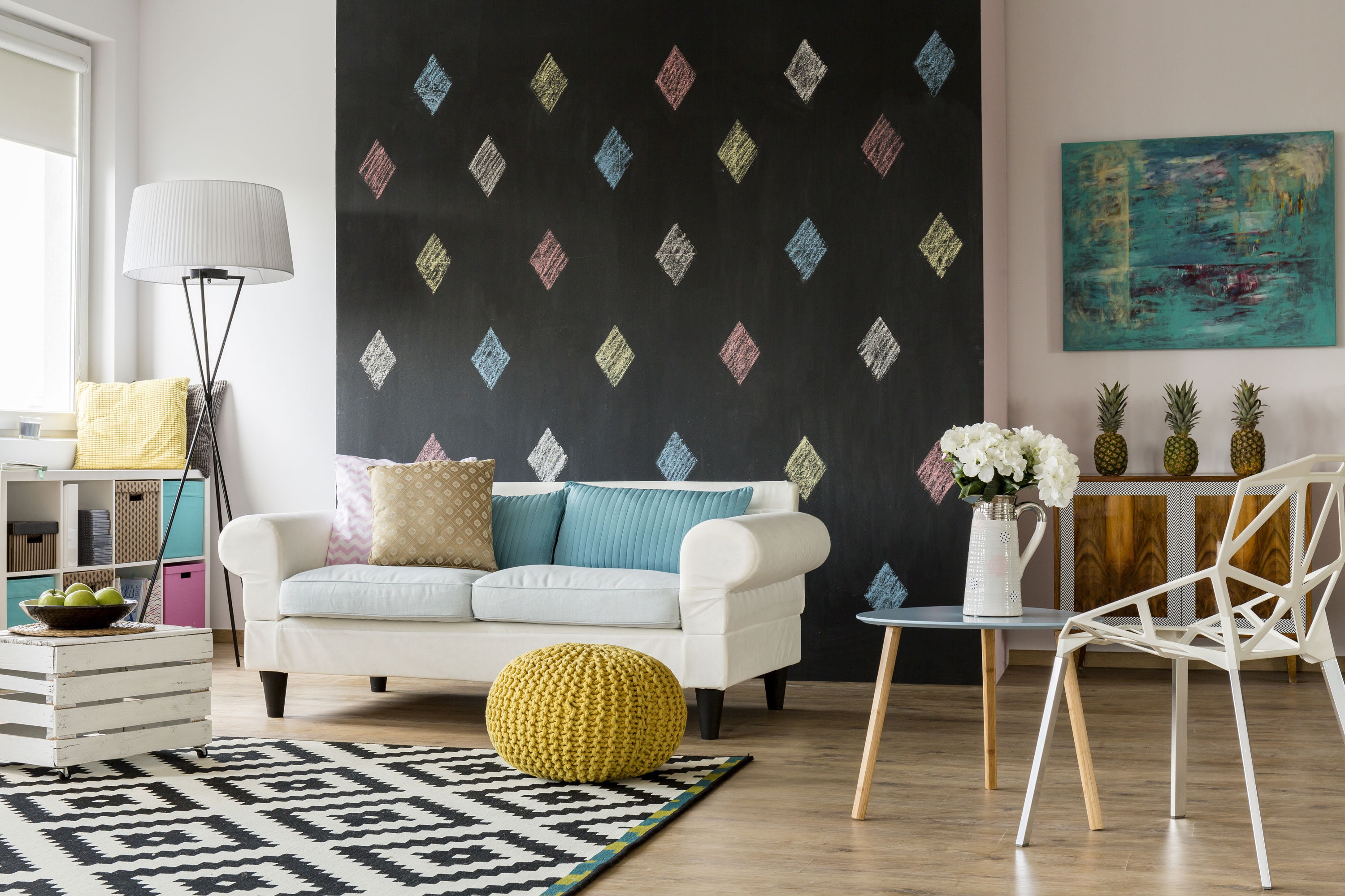 Peel and Stick Chalkboard Black Wallpaper / Chalkboard Etsy UK