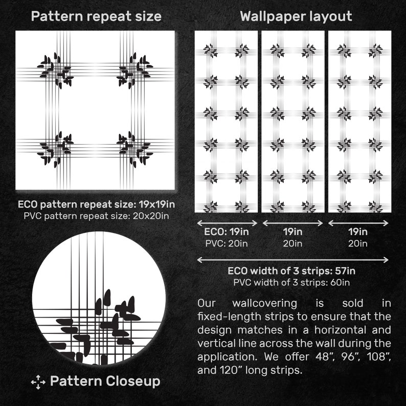 Gingham Peel and Stick Wallpaper / Black and White Gingham Etsy