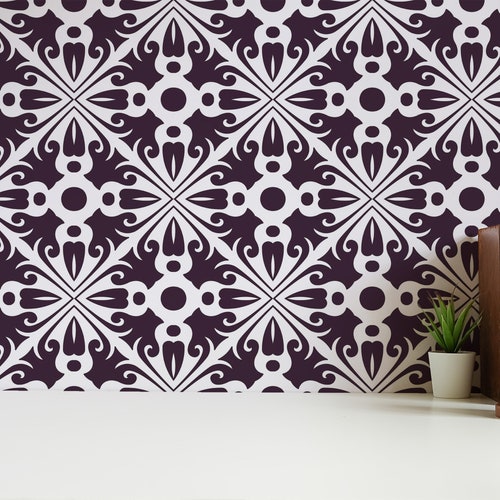 Mosaic Tile Look Wallpaper / Peel and Stick Removable / - Etsy