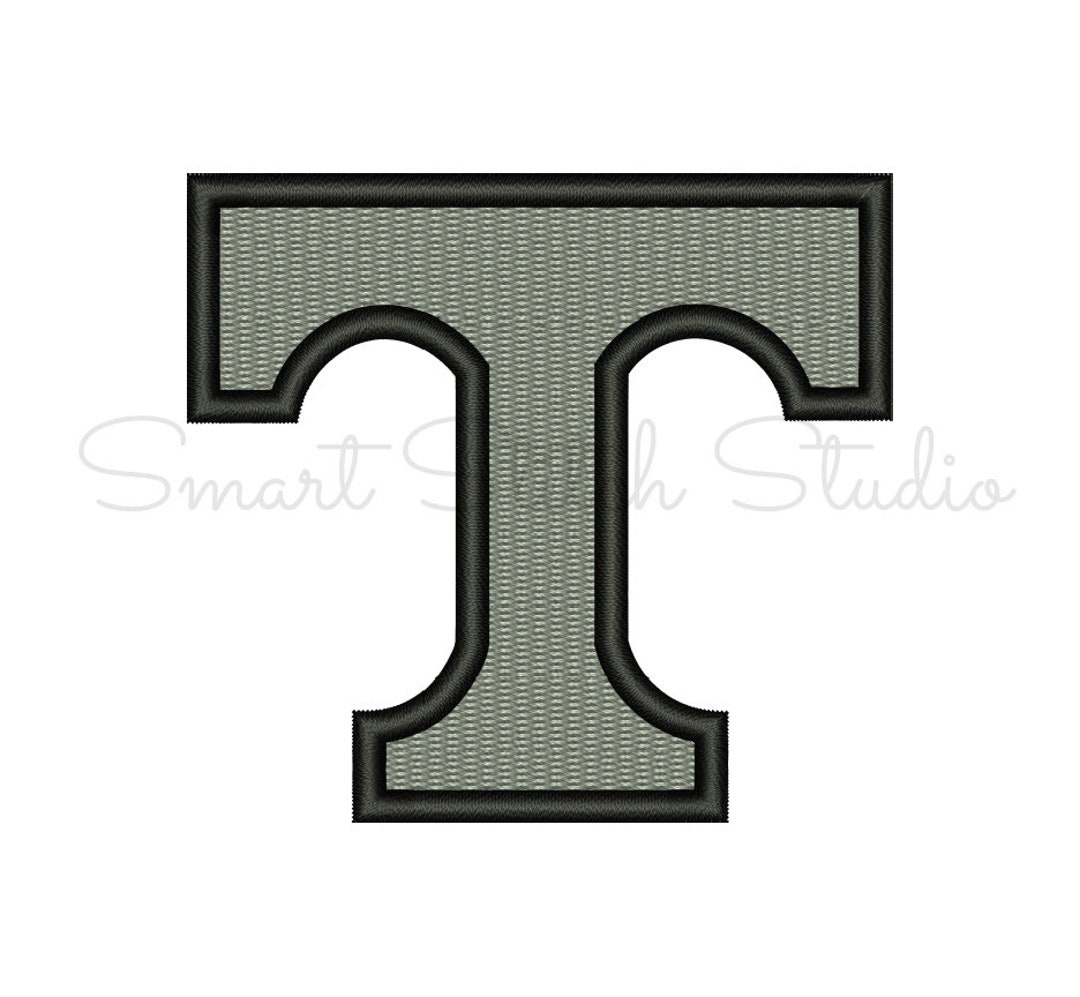 Letter T Embroidery File - Etsy