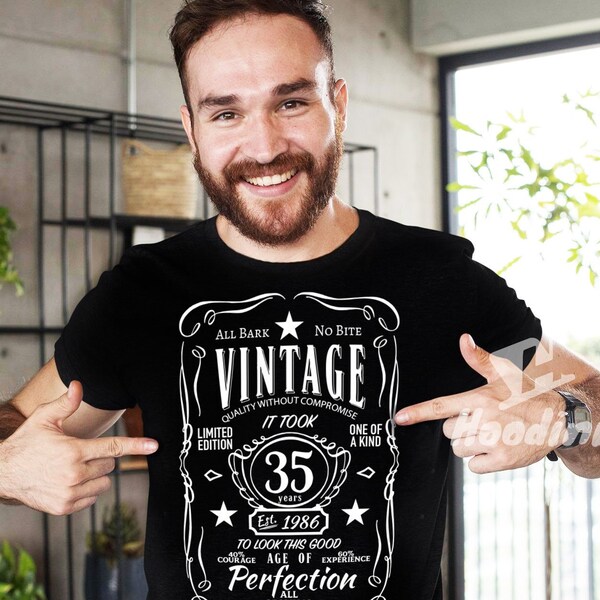 35e verjaardag shirt 1986 verjaardag shirt 35 verjaardag shirt 35 verjaardagscadeau 35 verjaardagscadeau vintage 1986 shirt 1986 cadeau 35e verjaardag shirt