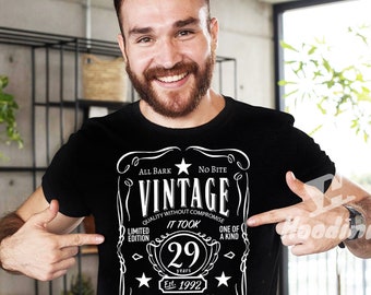29th birthday shirt 1992 birthday shirt 29 birthday shirt 29 birthday gift 29 birthday gift vintage 1992 shirt 1992 gift 29th birthday shirt