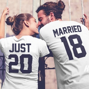 Honeymoon shirts couples shirts funny couples shirts wedding shirts just married shirts engagement gift wedding gift bride and groom shirts