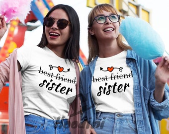 Bestie shirt Bff shirt Best friend gift Gift for best friend Bestie gift Best friend matching shirts Best friend shirts sister shirt sister
