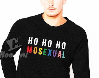 Ho ho homo sweater,ho ho homosexual shirt,gay christmas sweater,lesbian christmas gift,gay shirt,lesbian shirt,lgbtq shirt,christmas,gifts