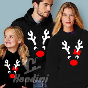 Sweats à capuche de Noël, pyjamas de famille de Noël, sweat à capuche de Noël, pull de Noël, sweats à capuche de Noël drôles, sweat à capuche de Noël, cadeaux de Noël, cadeau