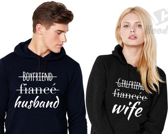 Girlfriend fiance wife hoodie boyfriend fiance husband wife wife hoodie husband hoodie girlfriend fiancee wife sweat shirt sweatshirt