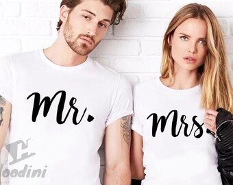 mr and mrs shirts bride and groom shirts just married shirts couples shirts honeymoon shirts wedding shirts hubby wife shirts mr mrs shirts