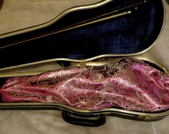 Violin cover made of brocade silk, Haydn, two-ply, protective bag for violin 4/4, musical instruments