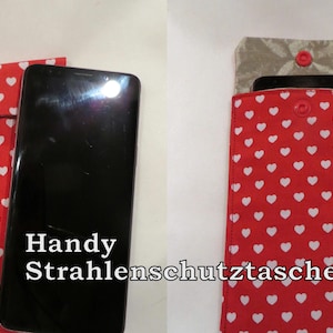 RFID-stralingsbeschermend hoesje voor mobiele telefoons, op maat gemaakt, patroon naar keuze, 3-laags afschermende stof, bescherming tegen straling tijdens vluchten, blokkeert tracking.