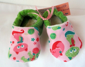 Booties, Cats from size 16-28, kids slippers, toddlers - first walkers – shoes