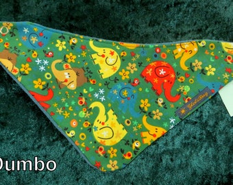 Bandana Small & Large Drool Bib Dumbo Age 0-3 Years + 4-9 Years Baby And Kids