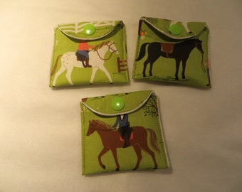 mini bag, horse riding,Money bag for children