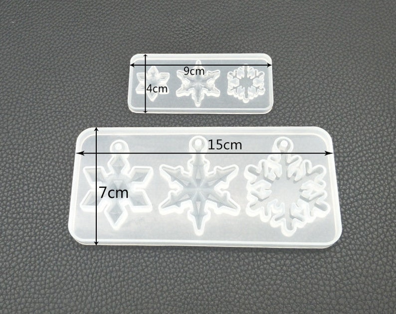 Christmas Theme Snowflake Silicone Mold UV Epoxy Resin Mold