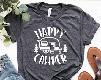 happy camper shirt