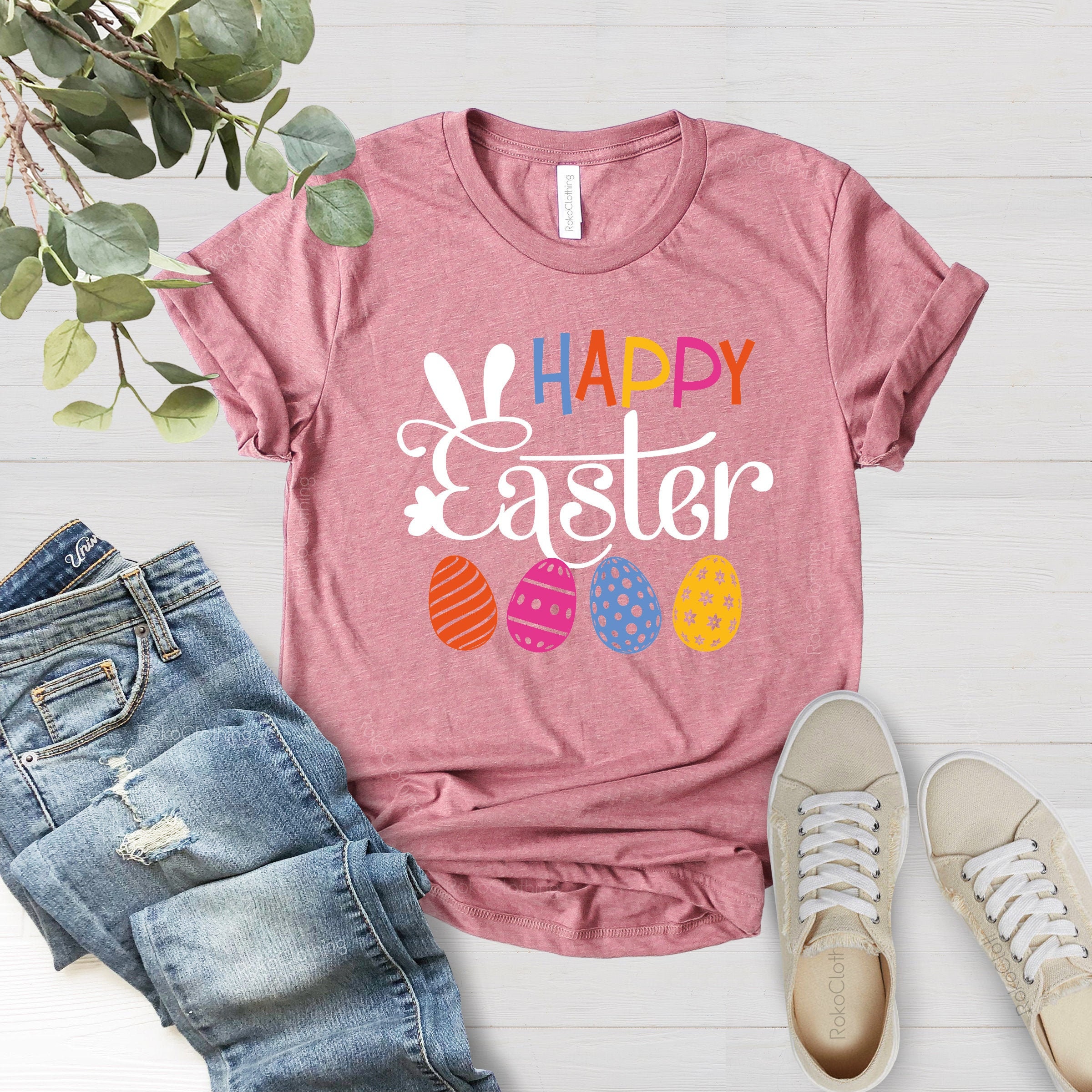 Happy Easter Shirt Easter Bunny ShirtEaster Shirt For Etsy