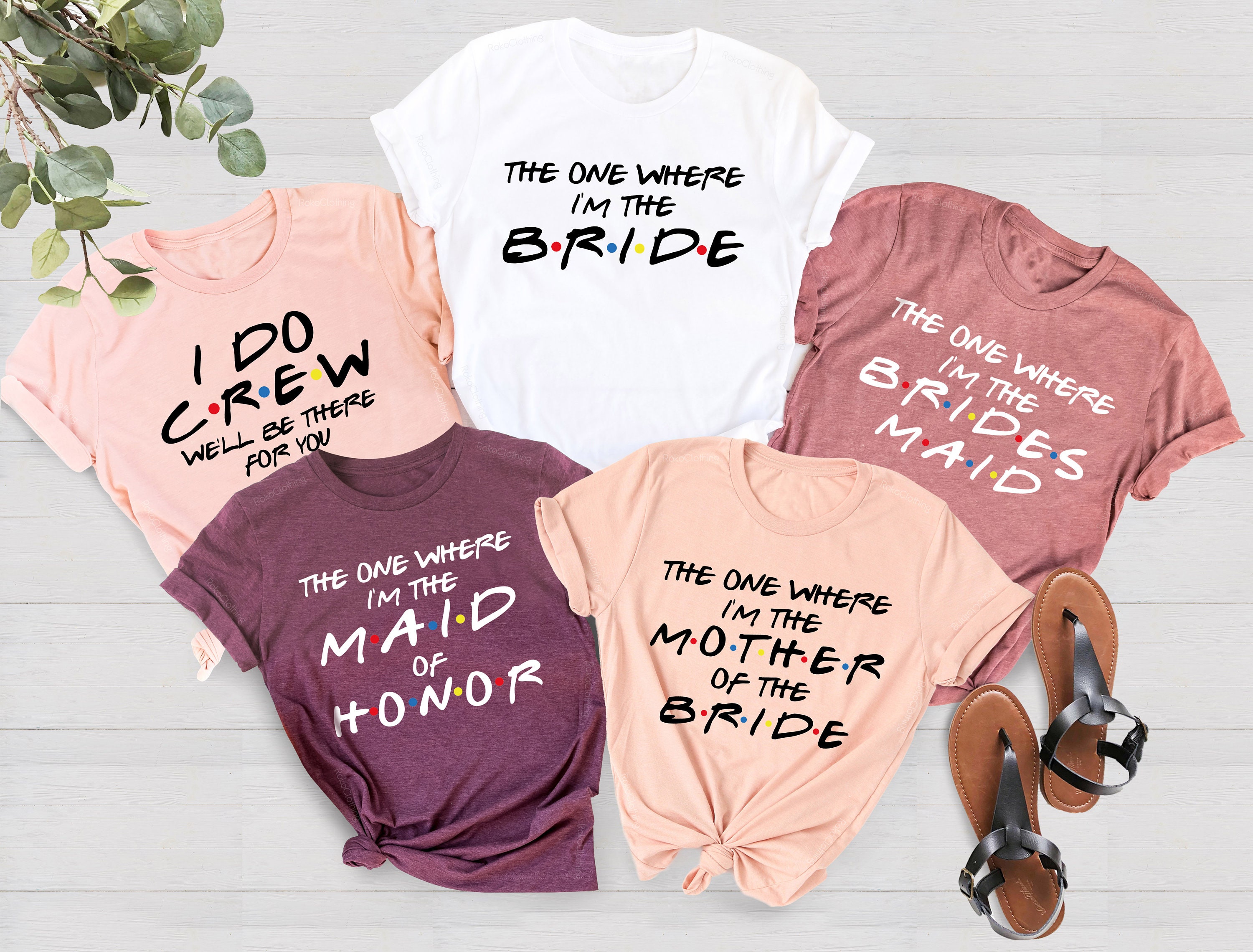 Friends Bachelorette Party Shirts I'm The Bride Shirt I Etsy