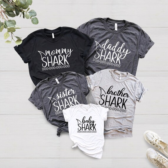 etsy baby shark shirt