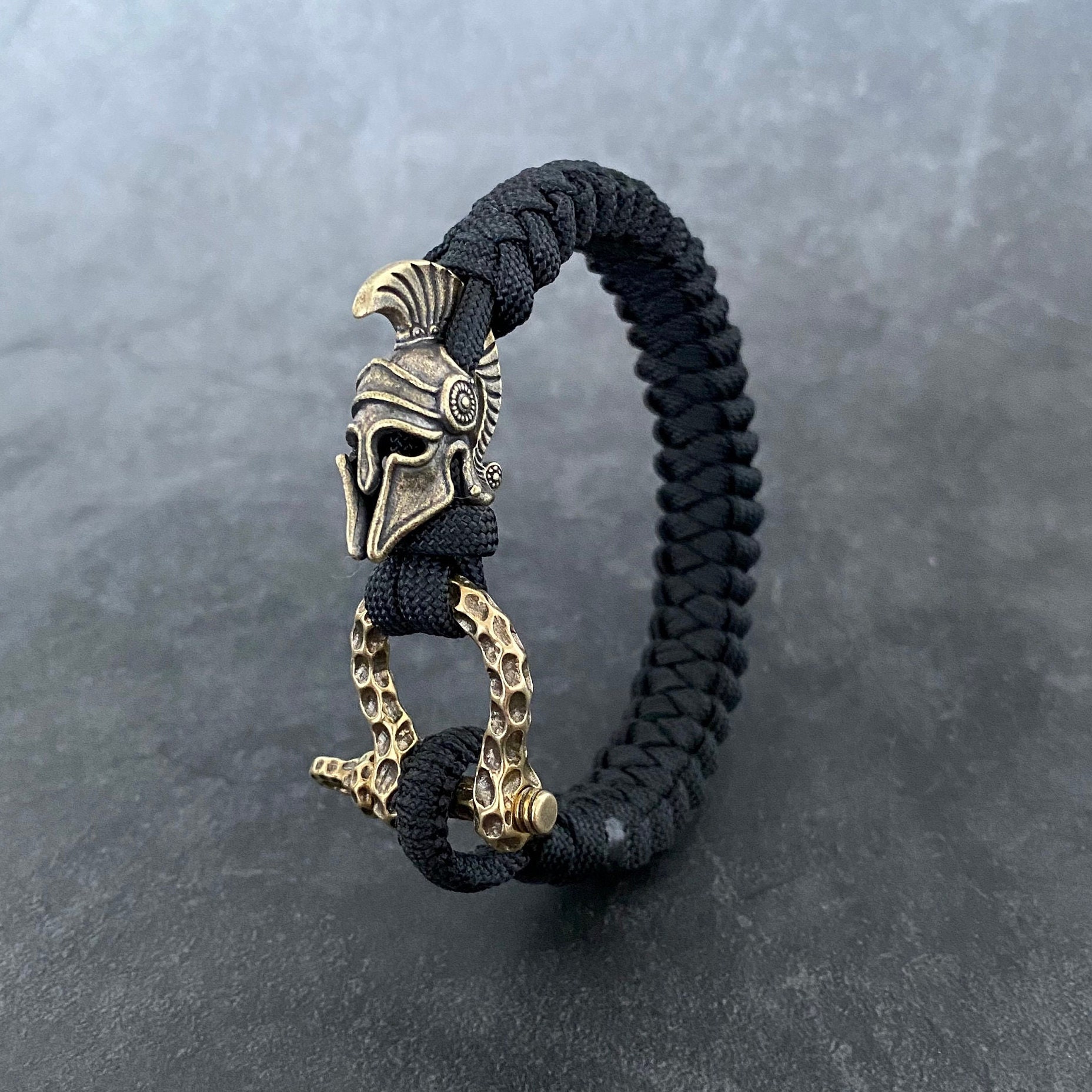 Spartan helmet bracelet sale
