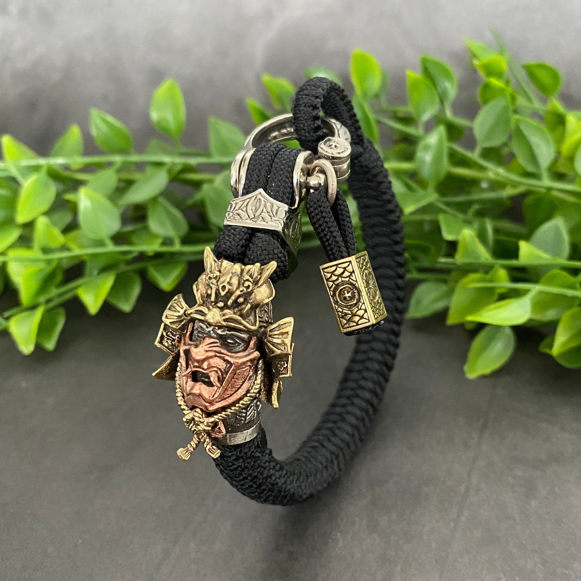 Oni Bracelet - Shogun Bracelet - Paracord Bracelet - Oni