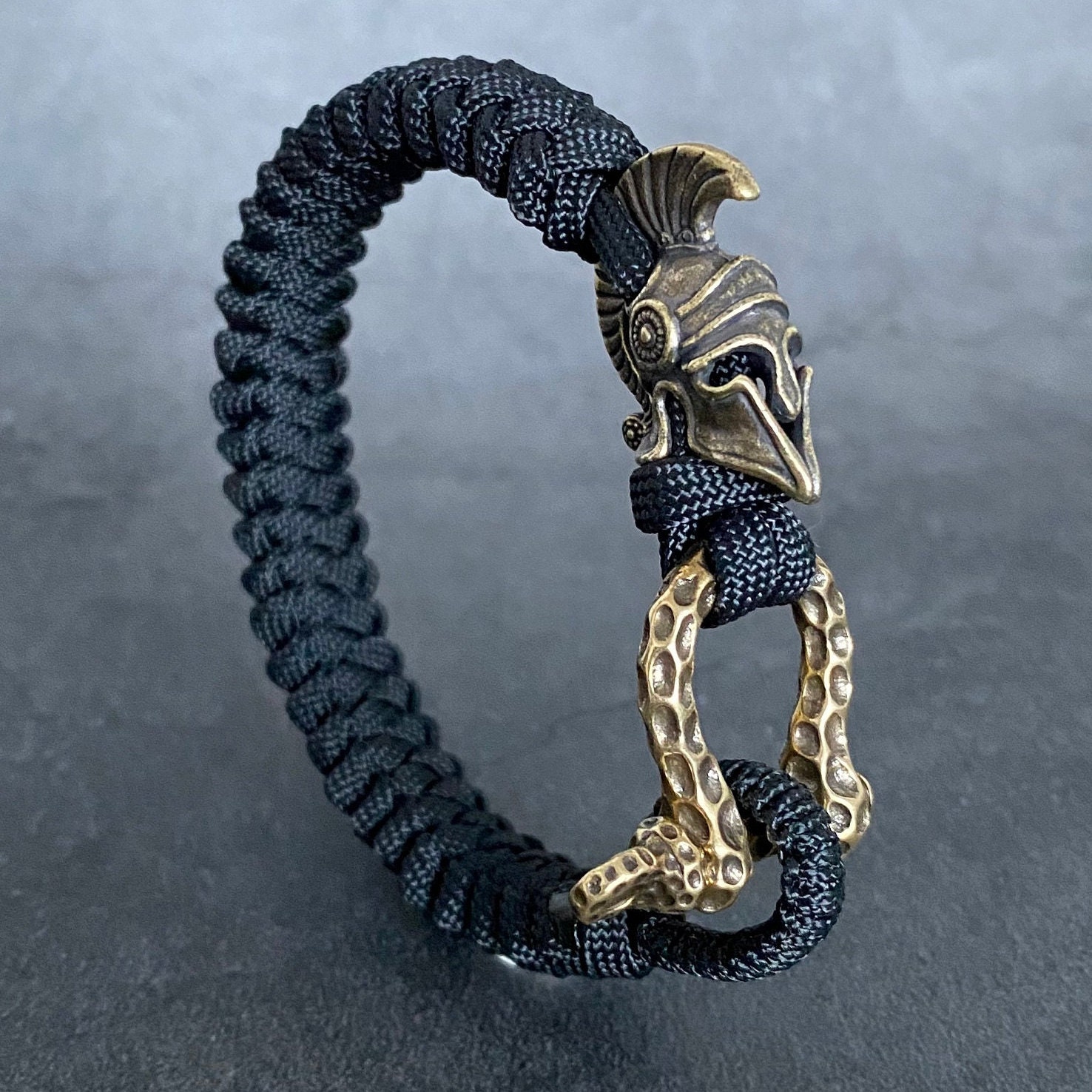 Elite Spartan Paracord Bracelets Copper Beads / 21 cm