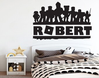 Roblox Wall Decor Etsy - themed roblox room decor