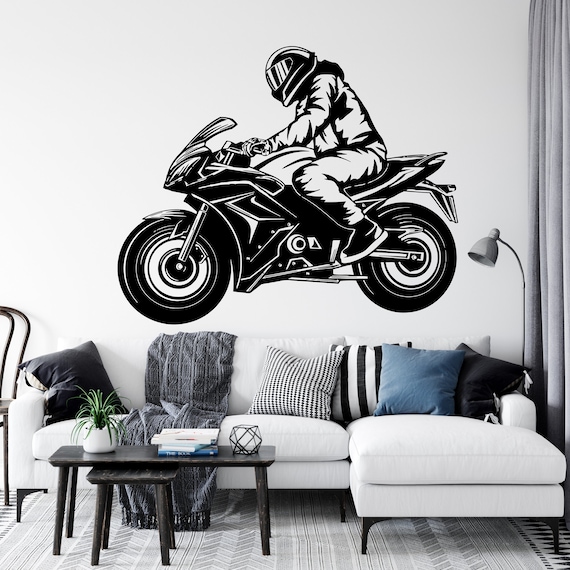 Donde comprar sticker vinilo forma moto