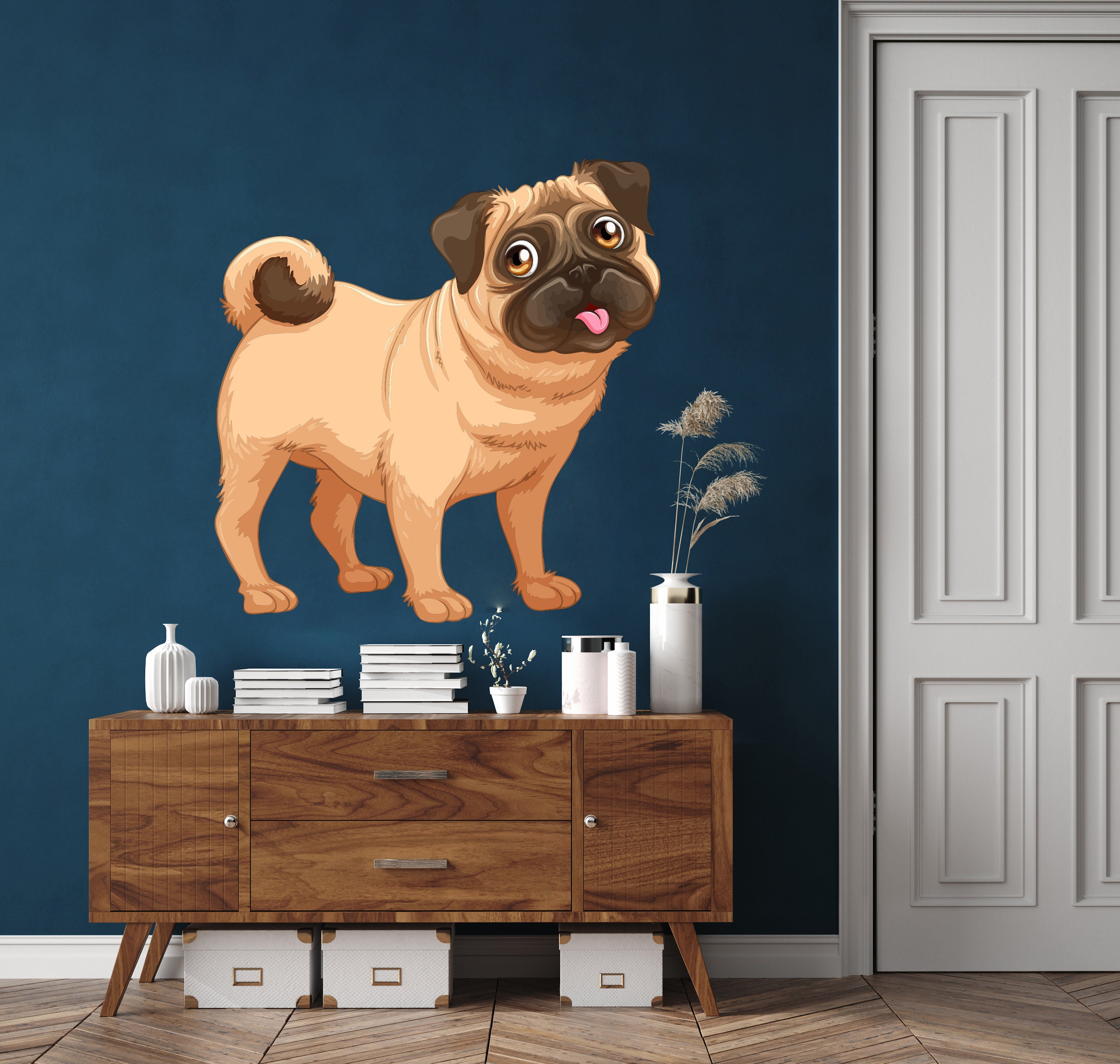 Pug clearance wall stickers