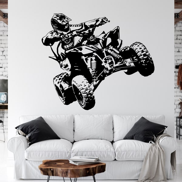 4 Wheeler Decal Etsy