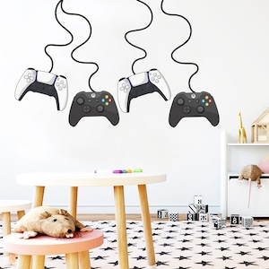 Controller Gamer Wall Decal Controller Wall Decal Custom - Etsy