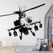 Helicopter Military Wall Decal Hero Soldier Army Custom Nursery Kids ...