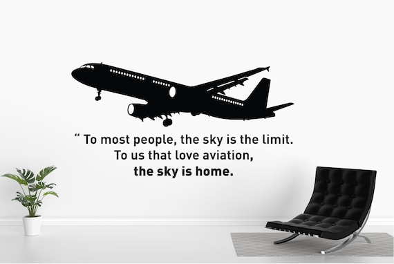 Airplanes Wall Decor Travel Quotes Office Stickers Airports - Etsy Airplanes Wall Decor Travel Quotes Office Stickers Airports - Etsy
