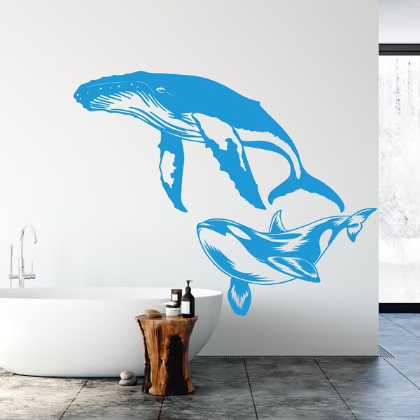 Whale Wall Art - Etsy