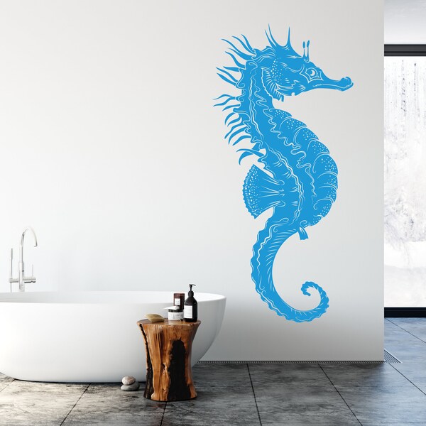 Seahorse Wall Decor Etsy