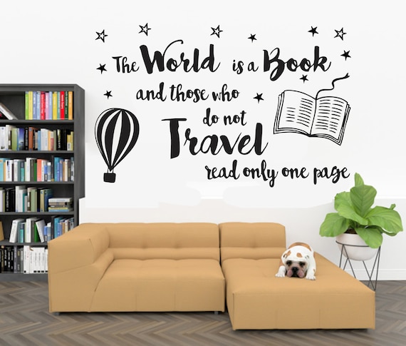 Books Wall Art Books Decor Bookshelves Vintage Decorative Books Lover Stickers Quote Wall Decal Craft Books Bookshelf Store Education 1050ER