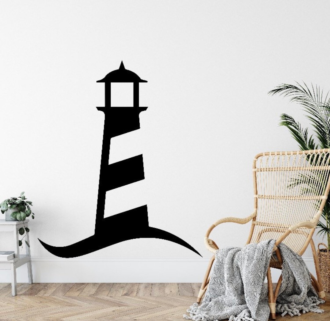 Lighthouse Wall Decal Lighthouse Wall Decor Lighthouse Wall Sticker