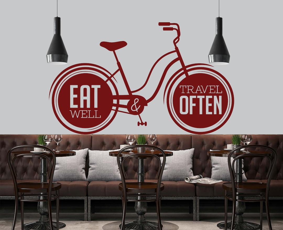 Restaurant Custom Food Lover Wall Decal Gifts Vinyl Food Lover