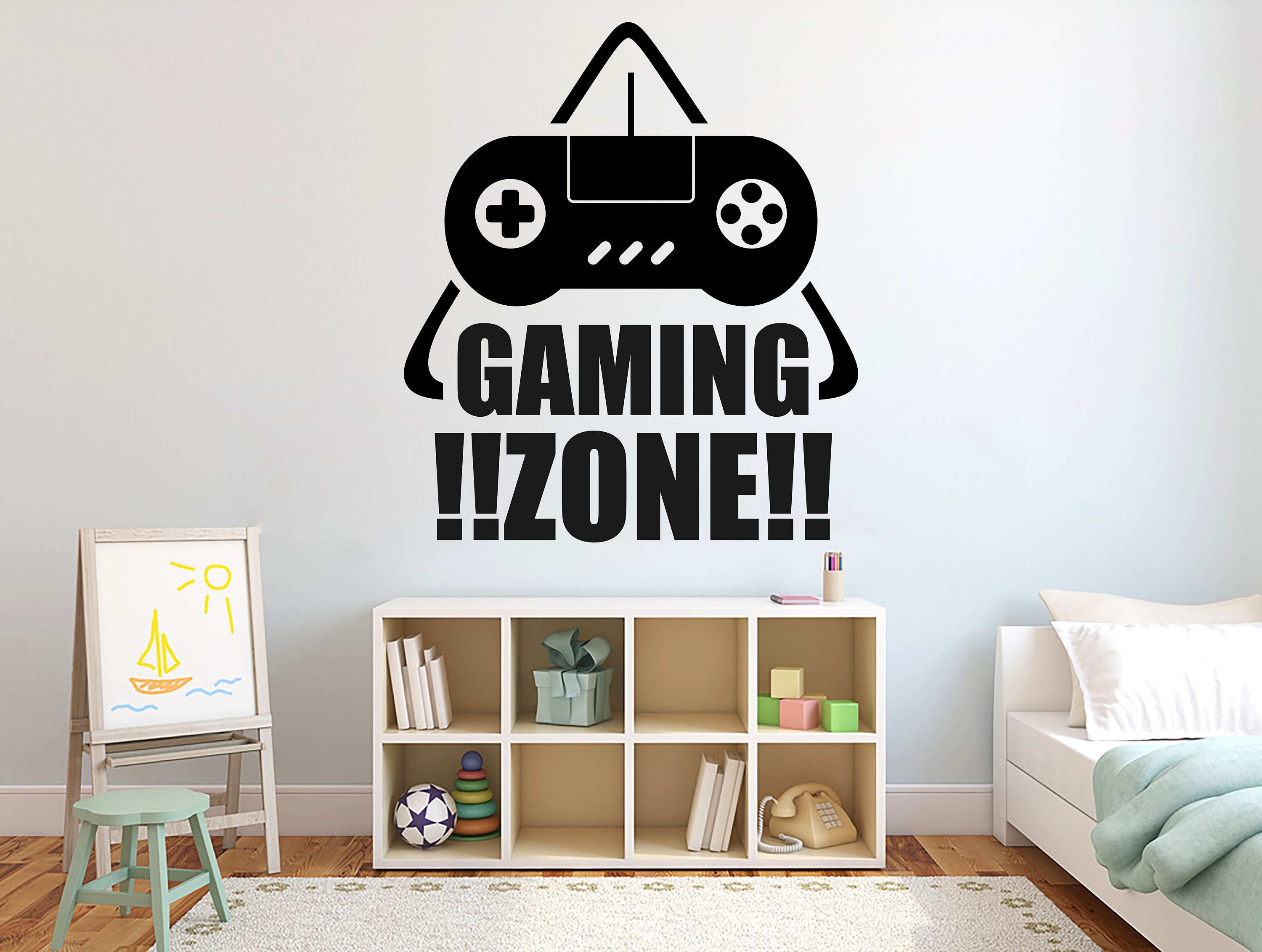 Gamer Wall Decor, Gaming Mode, Wall Decal, Gamer Decor, Gaming Room, Wall  Decor, Video Game, Door Decal, Kids Bedroom, Decals, Wall Stickers 