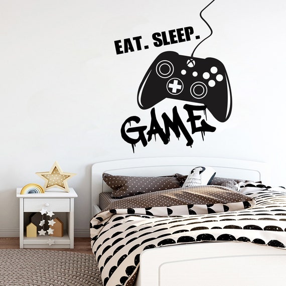 Buy Video Game Decor Gamer Room Wall Decor Game Bedroom Controller ...