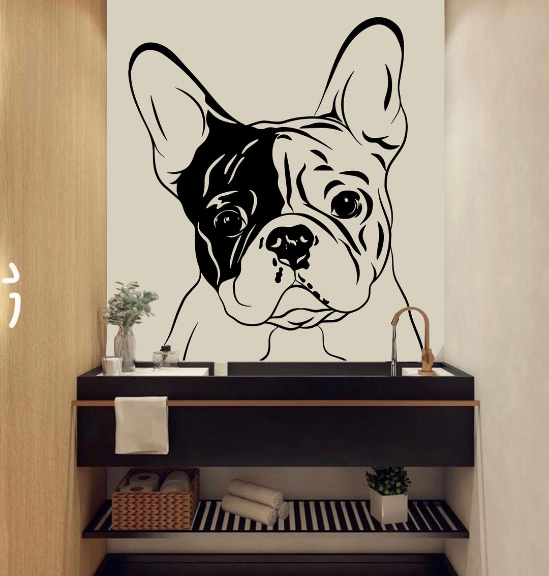 Dog Wall Decal Dog Decor Dog Kids Dog Wall Art Decal Dog Lover Etsy