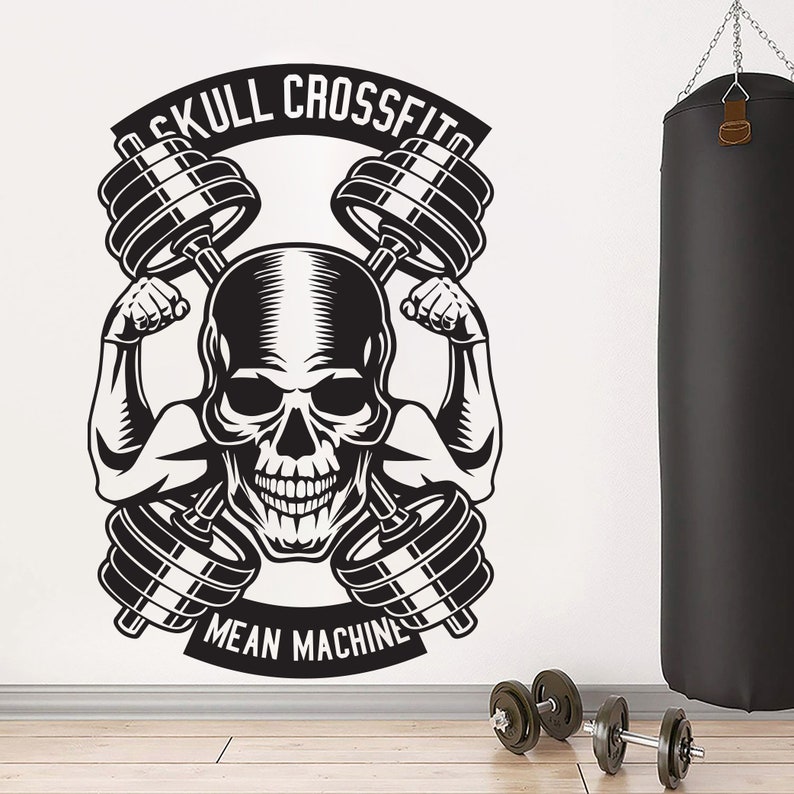 Fitness Decor Art Quotes Gym stickers Fitness Wall Art Gifts Boys Girl Inspiring Customized Exercise Motivational Gym art Vinyl 1148ER