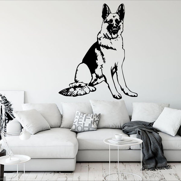Rin Tin tin decal Pet wall decor Dog Custom, Pet shop, Grooming Salon, Pet lover Pet Gifts, Quote Pet Vinyl Wall Art Decals, Stickers 2274ER